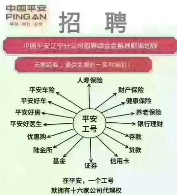 中國平安人壽保險本溪中心支公司南芬營銷服務(wù)部 您的貼心保險服務(wù)伙伴
